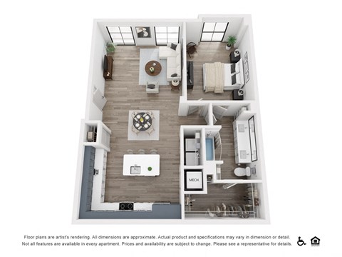 A19 bedroom floorplan